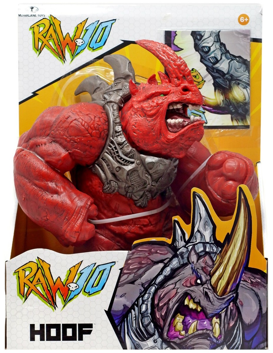 McFarlane Toys Raw10 Hoof Action Figure [Red] | eBay
