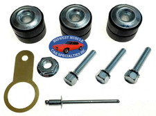 62-79 Nova Wiper Motor Bushing Rubber Grommet W Correct Bh Head Stamp Screw C 62-79 Nova Wiper Motor Bushing Rubber Grommet W Correct Bh Head Stamp Screw C
