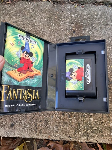 Vintage Sega Genesis Fantasia,Vintage Sega Games