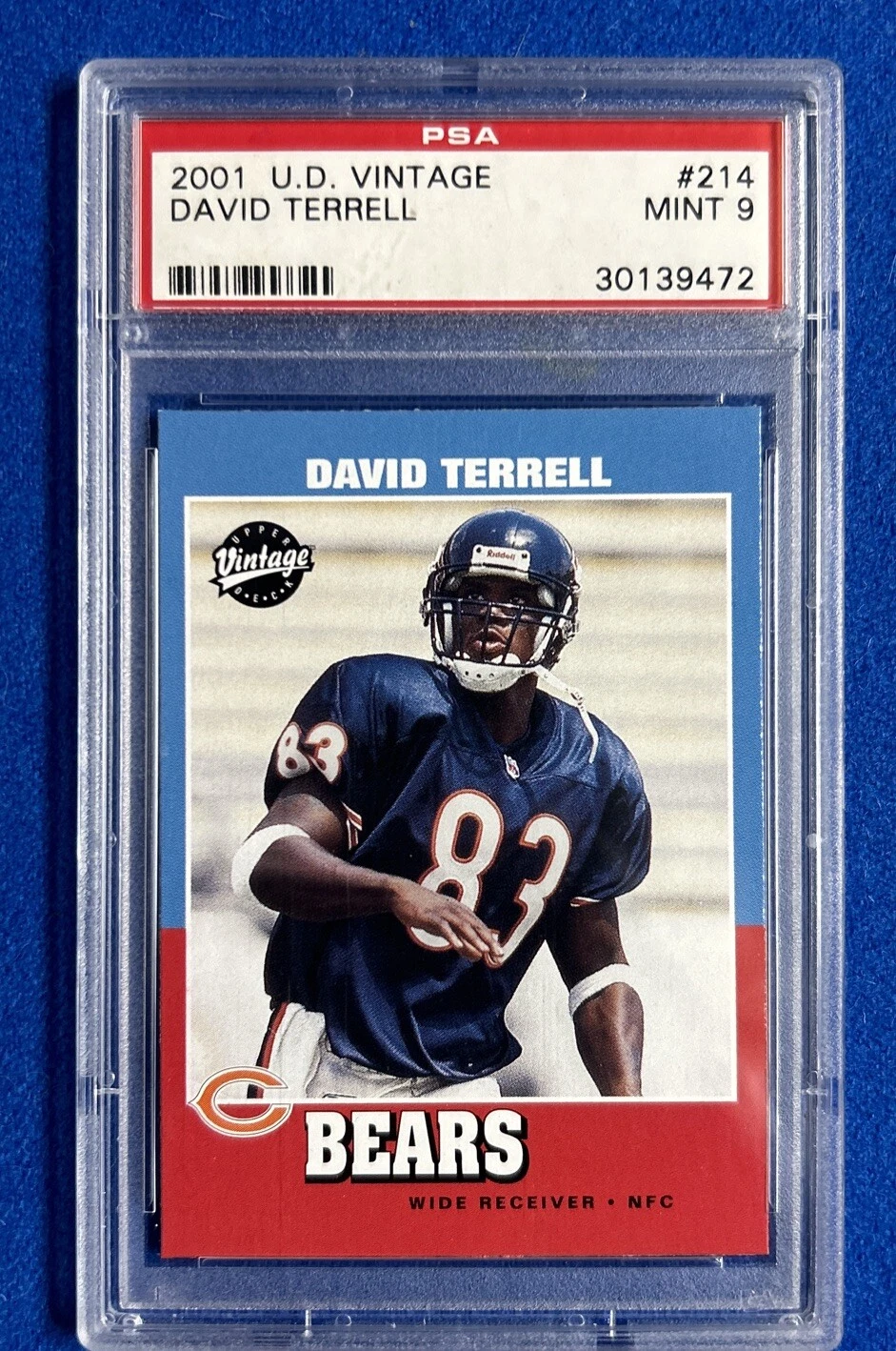David Terrell Upper Deck Vintage #214 Base