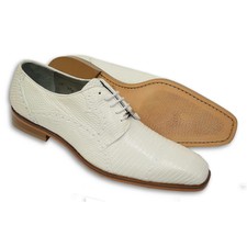 mezlan valdes genuine lizard cap toe derby