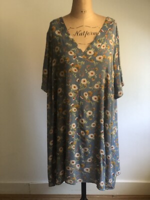 Zizzi Mini Floral Tunic/Dress - Size L