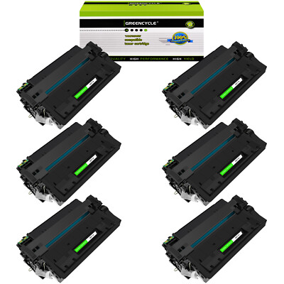 6PK CRG310 Black Toner Cartridge Compatible with Canon LBP3410 LBP3460 Printer