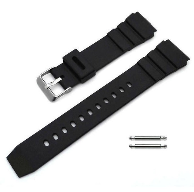 Swiss Army Brand 18mm Black Rubber Night Vision Series Watch Band 001090 For Sale Online Ebay