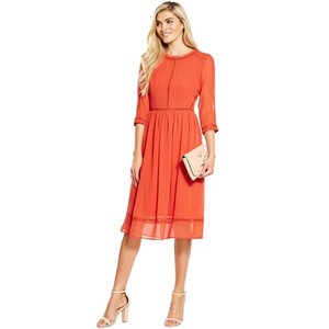 orange dress size 16