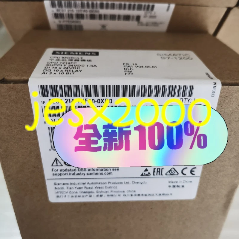 1PC NEW Siemens 6ES7214-1HF40-0XB0 6ES7 214-1HF40-0XB0 PLC MODULE IN BOX - Image 2 of 2