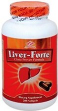 Liver - forte With Silymarin Milk thistle 200 Softgels Healthy Liver Support