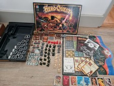 Hero Quest Board Game MB Games 1989 Games Workshop 100% Complete HeroQuest