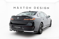Maxton Design Diffusor Heckansatz Passend FüR Bmw 7 G70 Schwarz Hochglanz