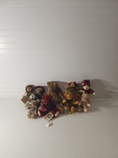 Boyds Bears Plush Bears Bundle Lot of 10 with Tags Vintage Lot 4/12