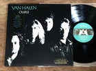 VAN HALEN ~ OU812 / WARNER BROS. ORIGINAL. 1988 PROMO LP w/ HYPE & INNER SLEEVE