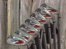 Wilson Staff Fat Shaft Di9 Steel Golf Clubs Irons set 5-GW w Winn Dri Tac Grips