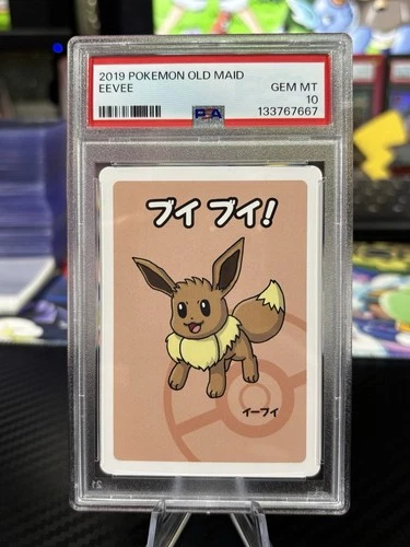 PSA 10 - Eevee - Japanese Pokemon Old Maid
