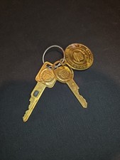 Vintage Cadillac Set Of Gold Keys