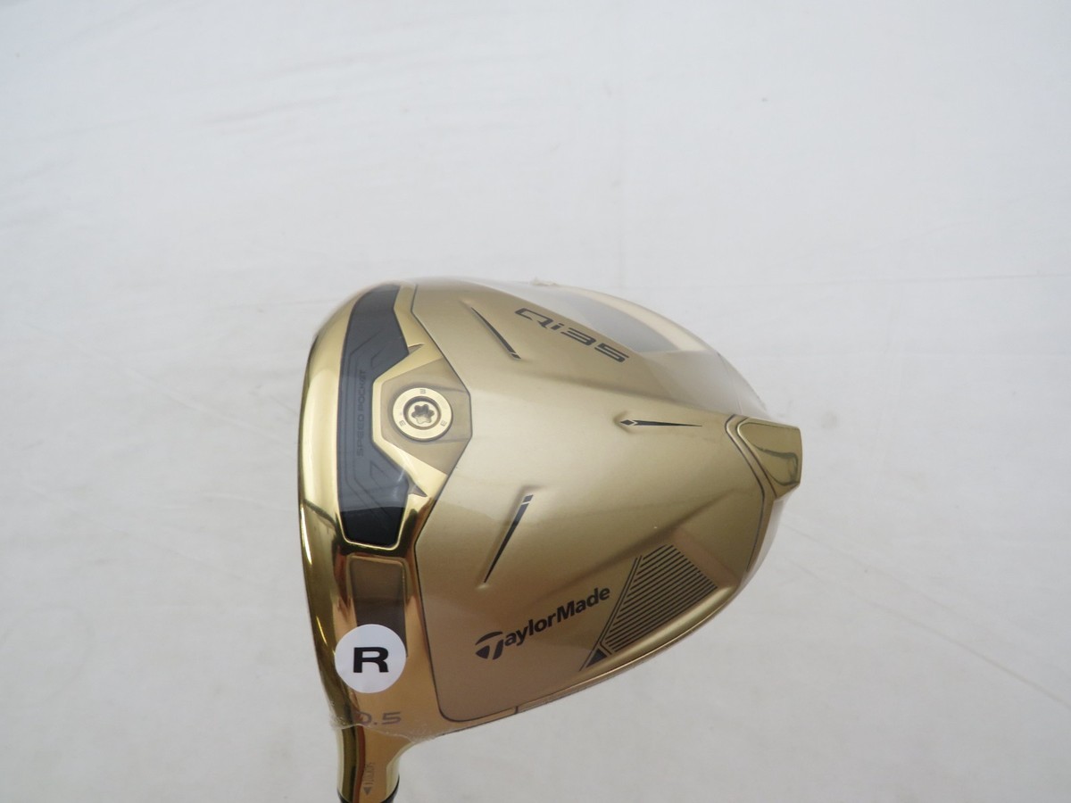New LH TaylorMade Qi35 Designer Series Gold 10.5* Driver Diamana