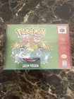 New ListingPokémon Green Version Nintendo 64 Game Cartridge Sealed N64 US Version New