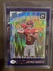 2024 Panini Donruss Optic  Rated Rookie Jayden Daniels Purple Shock Prizm 🔥🔥🔥