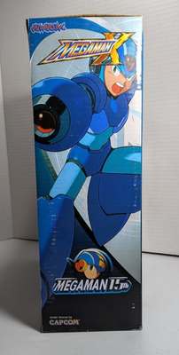 Mega Man X Zero 10” Action Figure Jazwares 2003 Capcom Boxed Item