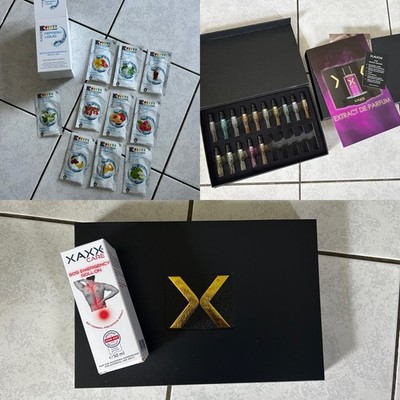 XAXX Box Duftbox Proben Duftproben 2ml Eau de Parfum SOS Roller Liquid Proben