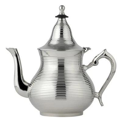 Marocaine Déco Accessoires de Maison Argent Laiton 21cm Oriental Fait à la Main - Photo 1/4
