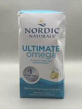 Nordic Naturals Ultimate Omega Heart Health 180 Count Exp 02/2027