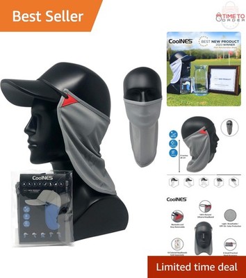 UV Sun Protection Neck Drape Face Covering Unisex Outdoor Sports Cooling
