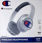 Champion 1100 Series Bluetooth 5.4 Wireless Headphones White Foldable Mic — photo 2