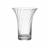 Leonardo Vase Ravenna, Dekovase, Blumenvase, Glasvase, Glas, Klar, 18 Cm, 018609
