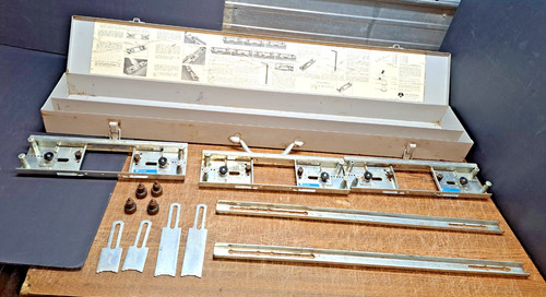 Rockwell Hinge Butt Template 59380 Door Mortise Jig Kit  w/ Case