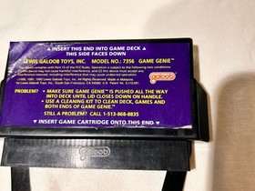 Nintendo NES - Game Genie Game Enhancer Model 7356 by Galoob