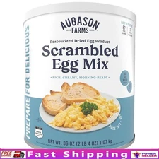 Gluten Free Farms Scrambled Egg Mix Ready To Cook Large Can Breakfast Storage