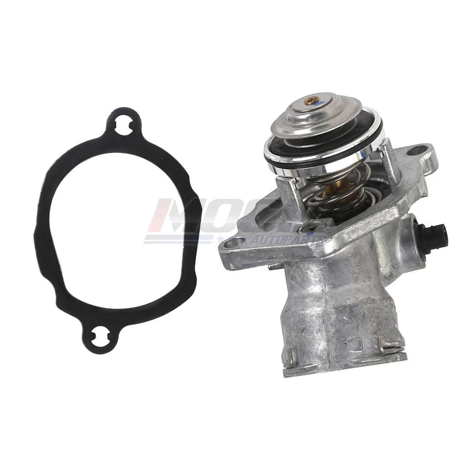 Bomba de agua y termostato para Mercedes-Benz C280 C350 C300 CLK350 ML350 SLK280 V6 Foto 3 de 4