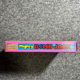 Mighty Bomb Jack Unused Game W/Box CIB Famicom FC Retro Very Good NTSC-J Japan