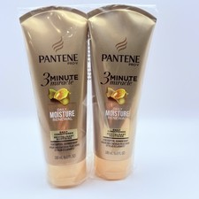 2 Pantene Pro-V 3 Minute Miracle Daily Moisuture Renewal Conditioner 8 oz. ea