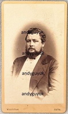 CDV SS GROSSER ÖSTLICHER KAPITÄN JAVA INDONESIEN ROBERT HALPIN TELEGRAPH KABELSCHIFF