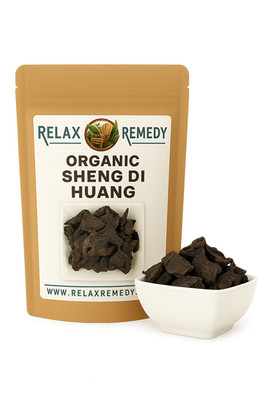 Sheng Di Huang Sliced Roots 100 RAW Non-GMO Rehmannia Glutinosa TCM