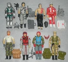 Vintage 1980s Action Figures Accessories Weapons G.I. GI Joe Cobra ARAH 3.75 Lot
