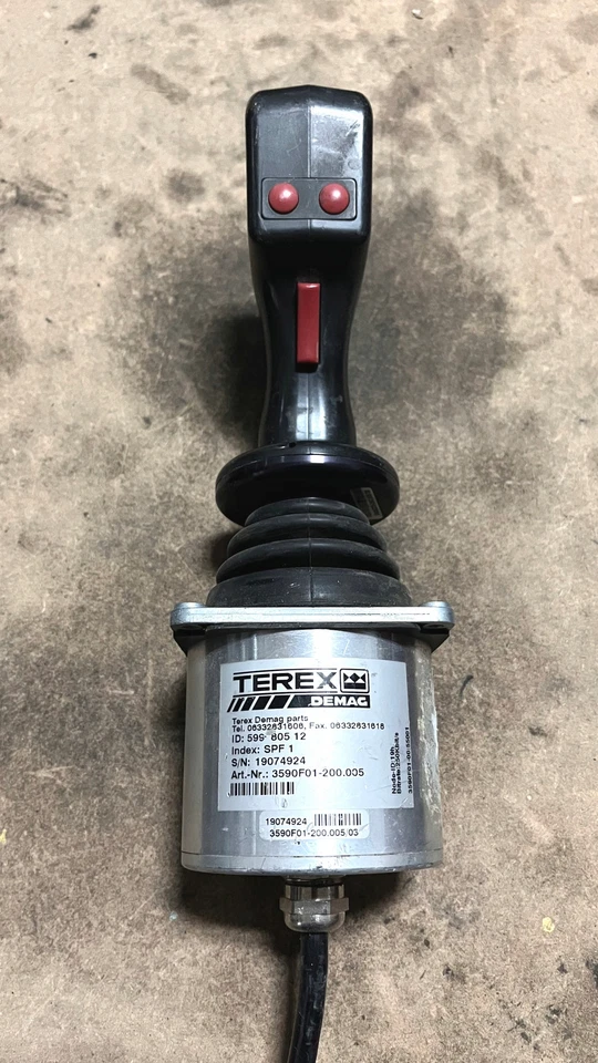 Joystick TEREX DEMAG 3590F01-200.005 59980512 SPF1 19074924 - Image 3 of 4
