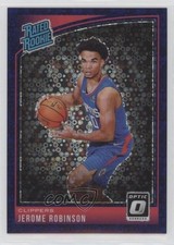 2018-19 Panini Donruss Optic Fast Break Purple Prizm 55/95 Jerome Robinson 0s55