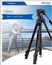 Benro T980EX Photo And Video Tripod With Fluid Head