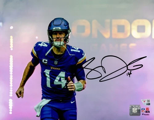 Sam Darnold Signed 11x14 Photo Minnesota Vikings Fanatics Holo
