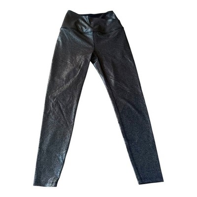 Beyond Yoga At Your Leisure High Waist Leggings in Twinkle Black Size S