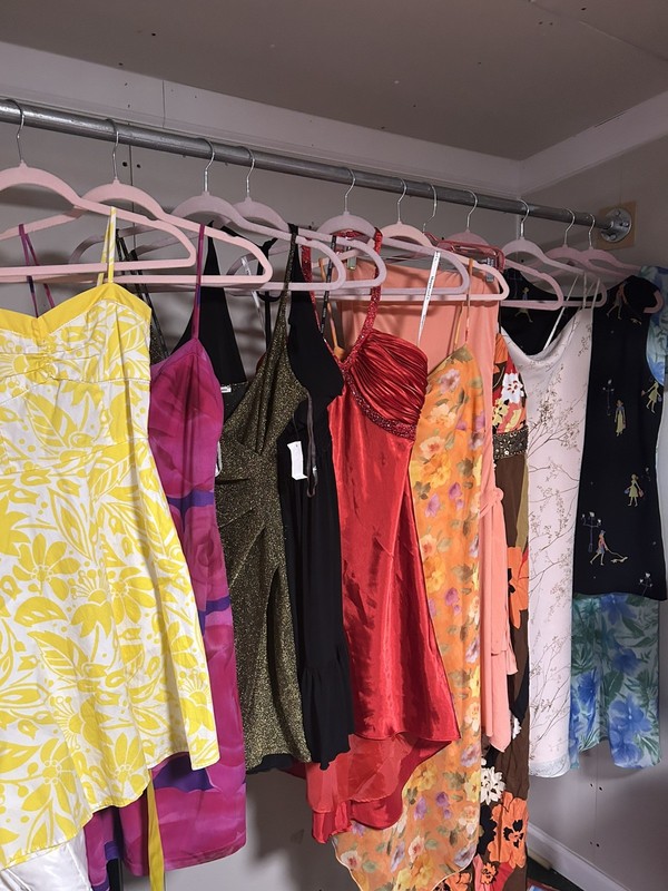 Y2k VTG Bundle Fairy Gown Cocktail Dress Lot Of 11 City Triangles 