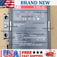 New In Box ABB A185-30 A185-30-11 AC Contactor 24V、110V、220-230V US Free TAX