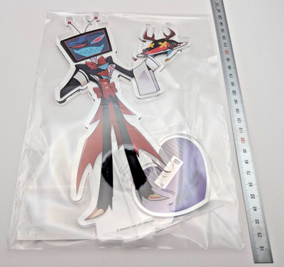 Hazbin Hotel Vox BIG Acrylic Stand Animate Cafe Limited Official Japan