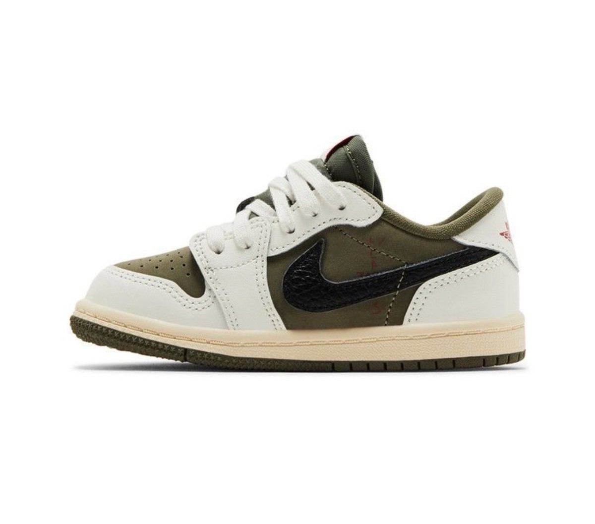 NEW Nike Air Jordan 1 Low OG x Travis Scott Medium Olive TD Size