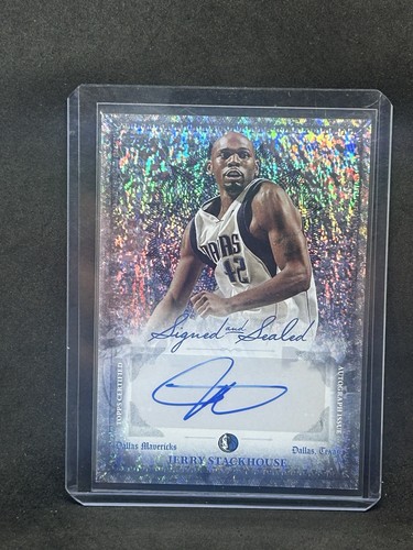 Jerry Stackhouse – 2025-26 Topps Basketball · Signed and Sealed #BSI-JS Jerry Stackhouse