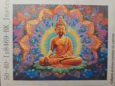 New in box Number Artist paint by number, colorful Buddha