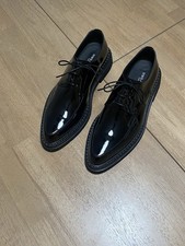 Dolce & Gabbana Paint leather derby shoes US Size 8