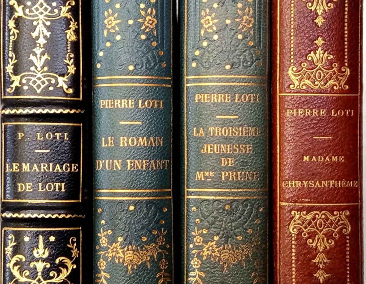 Les Désenchantées - Pierre Loti - Édition Calmann-Lévy 1924 - Reliure Cuir Superbe - 442 Pages - TRÈS BON état